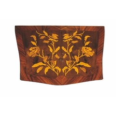 Mesa de Cabeceira Tampo Fina Marchetaria Madeira Radica - comprar online