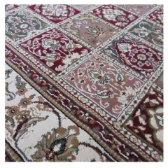 Tapete Persa c Franja Quatro Estações 1,5 Milhões de Nós m² Luxuoso Alto Padrão na internet