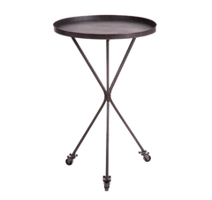 Mesa Lateral Redonda Decor Alto Padrão Impecavel - comprar online