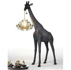 Lustre Girafa Escultura Decorativa Tamanho Real Fino Acabamento - comprar online