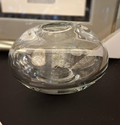 Vaso decorativo Médio Murano Transparente Liso Sofisticado - comprar online