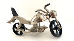 Motocicleta Miniatura Decorativa Metal Fino Acabamento - LUXdécor