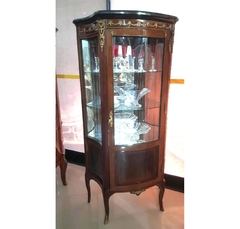 Cristaleira Da França Madeira Maciça Bronze Alto Padrão - comprar online
