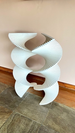 Escultura Helicoidal Espiral Ascanio Dupla Reprodução Rara