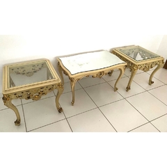 Conjunto Mesinhas Classicas Luiz XV Charmosos Entalhes Alto Padrão - loja online