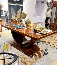 Mesa De Jantar Classico Madeira Entalhes À Mão Alta Decor