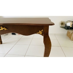 Mesa de Jantar Madeira Luiz XV Apliques Dourado na internet