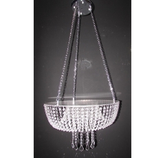 Lustre Luminaria Maior Redondo Design Corrente Pingentes