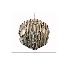 Lustre Pingentes Metalizado 60cm Design Sofisticado - comprar online