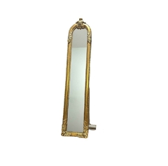 Espelho Classico Moldura Entalhes Folha Ouro Luxo Alta Decoração