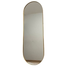 Espelho Retangular Curvas Simples Design Luxo