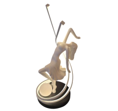 Luminária com Escultura de Mulher Arte Moderna na internet