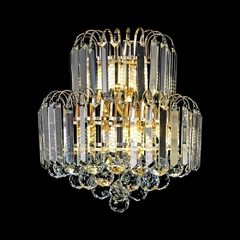 Arandela Classica Cristal Pingentes e Bolas Alto Design - comprar online