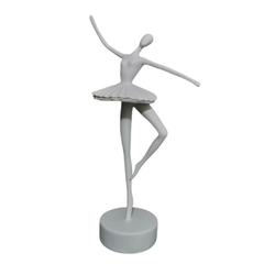 Enfeite Escultura Bailarina Dançando Ceramica Formosa - comprar online