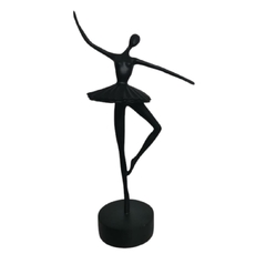 Enfeite Escultura Bailarina Dançando Ceramica Formosa