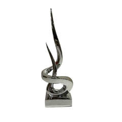 Escultura Decorativa Design Abstrato Fino Acabamento