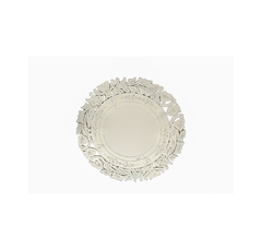 Espelho Redondo Veneziano Cristal Rico Em Detalhes - comprar online