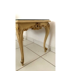 Imagem do Mesa de Centro Luiz XV Original Tampo Espelhado Entalhes Classicos Original