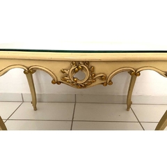 Mesa de Centro Luiz XV Original Tampo Espelhado Entalhes Classicos Original na internet