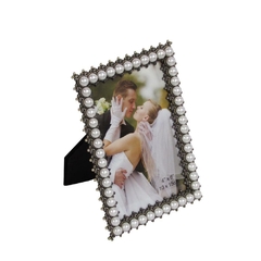 Porta Retrato Classico Black 18x13cm Pingentes Formosa