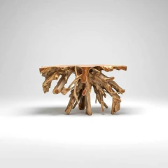 Aparador Madeira Natural Raiz 120cm Maciço Alto Padrão