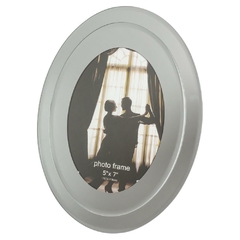 Porta Retrato Oval 20x26cm Decorativo Acabamento Formosa