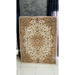 Tapete Persa Creme Design Medalhão 200x150cm - comprar online