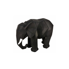 Escultura Decorativa Elefante Geométrico - comprar online