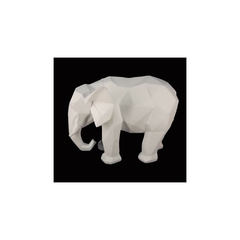 Escultura Decorativa Elefante Geométrico - comprar online
