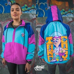 Chaqueta Take it easy Azul