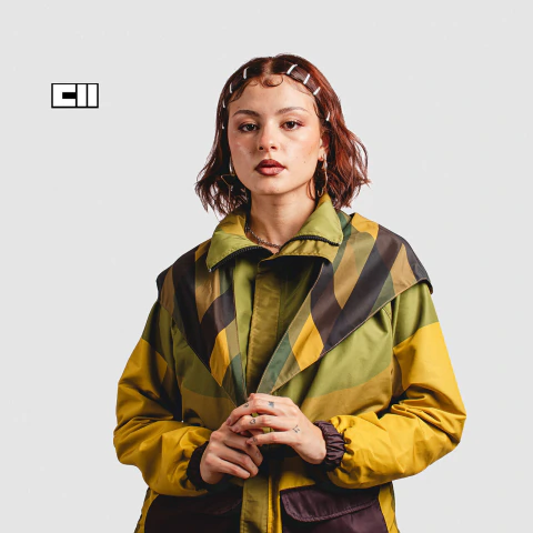 Chaqueta pañoleta verde