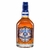 Botella de Chivas Regal 18 años, whisky escocés de 750cc con etiqueta dorada y azul.