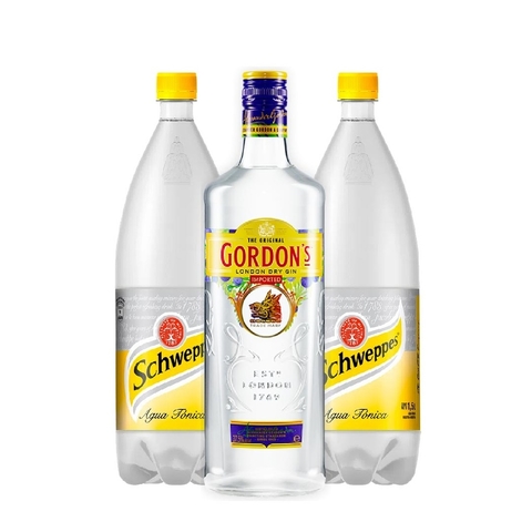 Combo Gordon’s Gin + 2 Tonics – El Clásico Británico