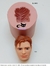 Molde de Silicone - Rosto Masculino 3x4cm (BL0063) - Biscuit da Lu