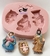 Molde de Silicone - Kit com 03 Sagrada Família ate 5cm na internet