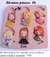 Molde de Silicone - Kit com 06 Micro Princesas 2cm - comprar online