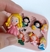 Molde de Silicone - Apliques Miniatura 08 Micro Princesas 2cm - loja online