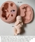 Molde de Silicone - Bebê Útero Bipartido 8cm na internet