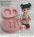 Molde de Silicone - Kit Boneca Fofa Corpo Inteiro 12cm + Olhos Resinados 380A-PP (BLK1136/380A-P/PP) - comprar online