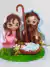 Imagem do Molde de Silicone Rosto Cabeça Boneca Kell + Olhos Resinados Ref.485P