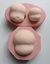 Molde de Silicone - Kit com 03 Rostos Fofuchos (BLK3FOFUCHOS) na internet