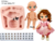 Molde de Silicone - Kit Mini Boneca Doll Vick + Olhos Resinados ref 380 PP