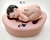 Molde de Silicone - Bebê Realista de Bruços 4cm - comprar online