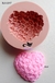 Molde silicone Coração Rosas - BL 2017 - comprar online