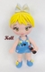 Molde de Silicone - Boneca Kell 11cm + Olhos Resinados 380A-P - loja online