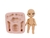 Molde de Silicone - Kit Mini Boneca Doll Vick + Olhos Resinados ref 380 PP - Biscuit da Lu