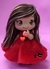 Molde de Silicone - Kit Boneca Nina 10cm + Olhos Resinados 382P