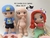 Molde de Silicone - Kit Boneca Nina 10cm Cauda Sereia + Olhos Resinados 382P - loja online