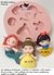 Molde de Silicone - Kit Aplique Boneca Mini Princess Diversas - comprar online