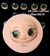 Molde de Silicone - Kit Rosto Boneca Lola + Olhos Resinados 460M - comprar online
